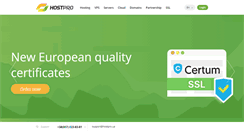 Desktop Screenshot of partner.hostpro.ua